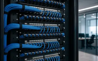 Cableado estructurado y rack de comunicaciones para empresas en Viña del Mar